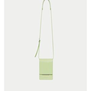 Sleek Mint Crossbody Bag